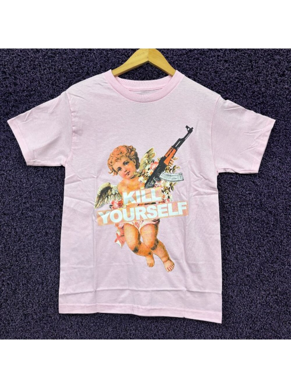 G59 Records x Suicideboys Kill Yourself Cherub Rap T-Shirt S